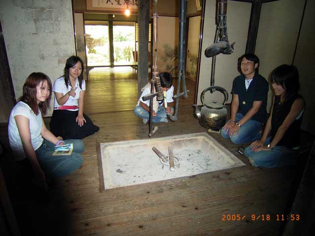 美術館内の建物